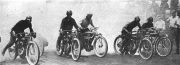 The Flying Merkel Racing Team Automobile Journal 1913, showing no less than 3 competitors on Flying Merkel motorcycles